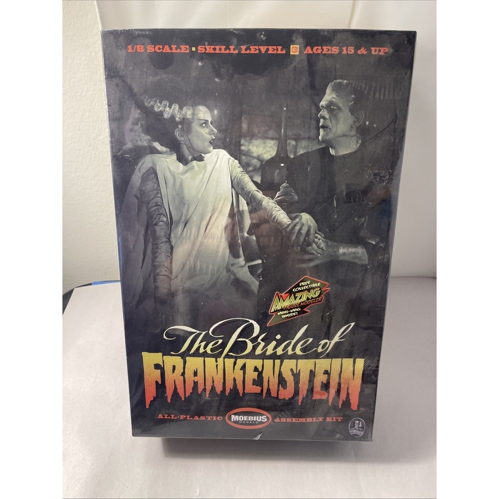 Moebius 1/8 Scale Universal Monsters The Bride of Frankenstein Model Kit Sealed